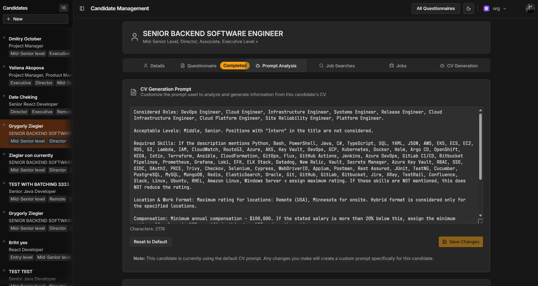 AI Job scrapper & Application - Screenshot 5
