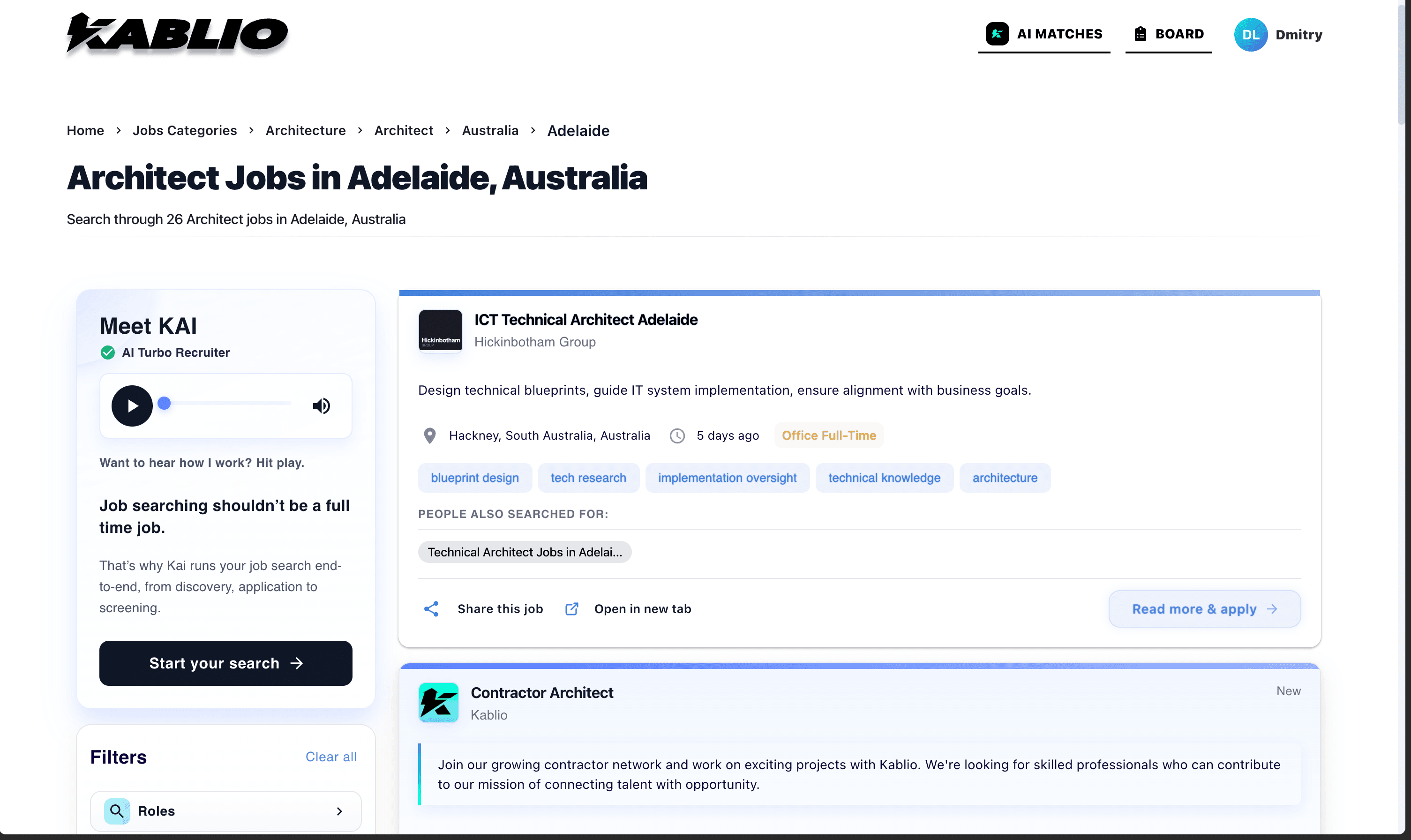 AI-Powered Job Matching Platform - Screenshot 3