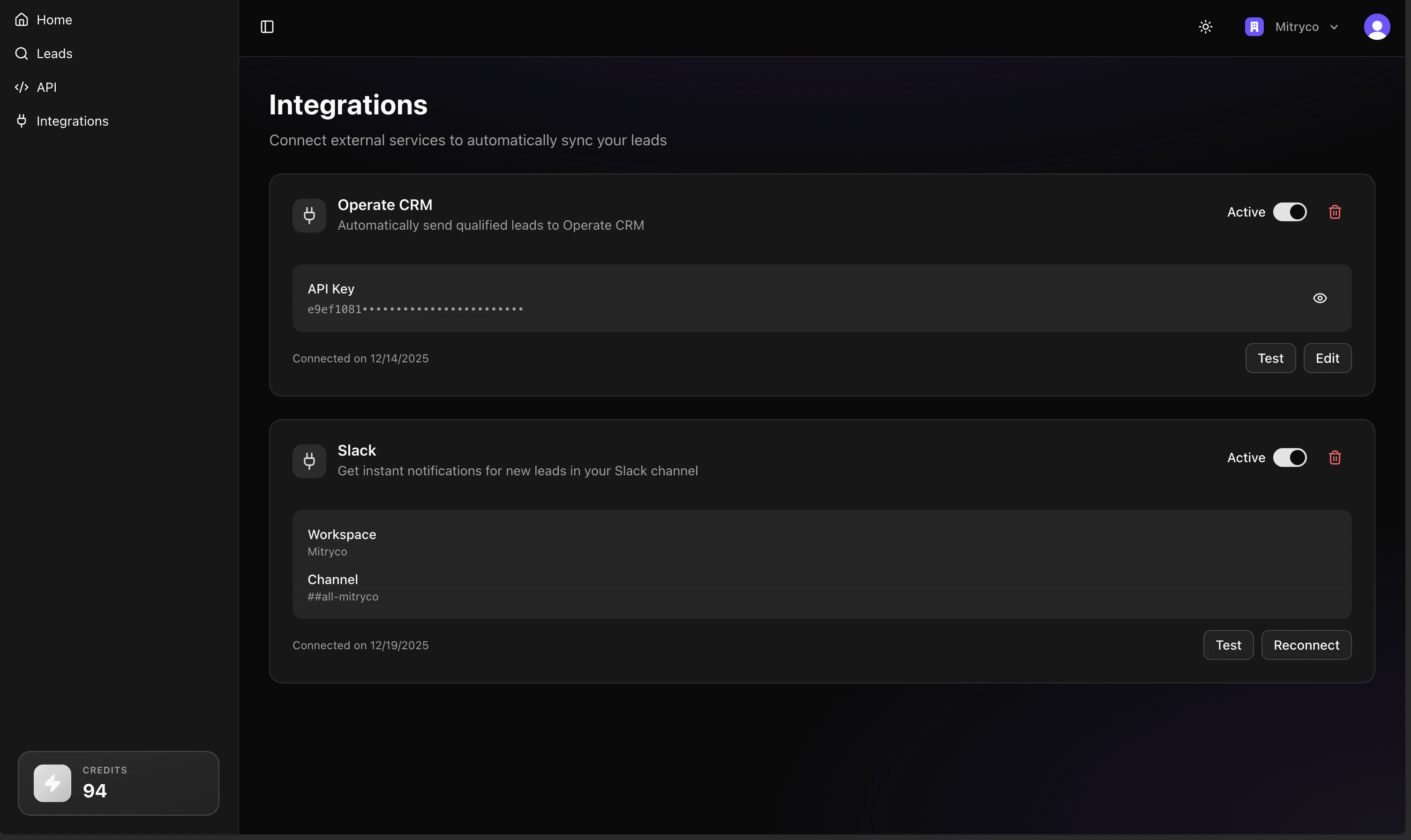 AI Lead Qualification Agent - Screenshot 4