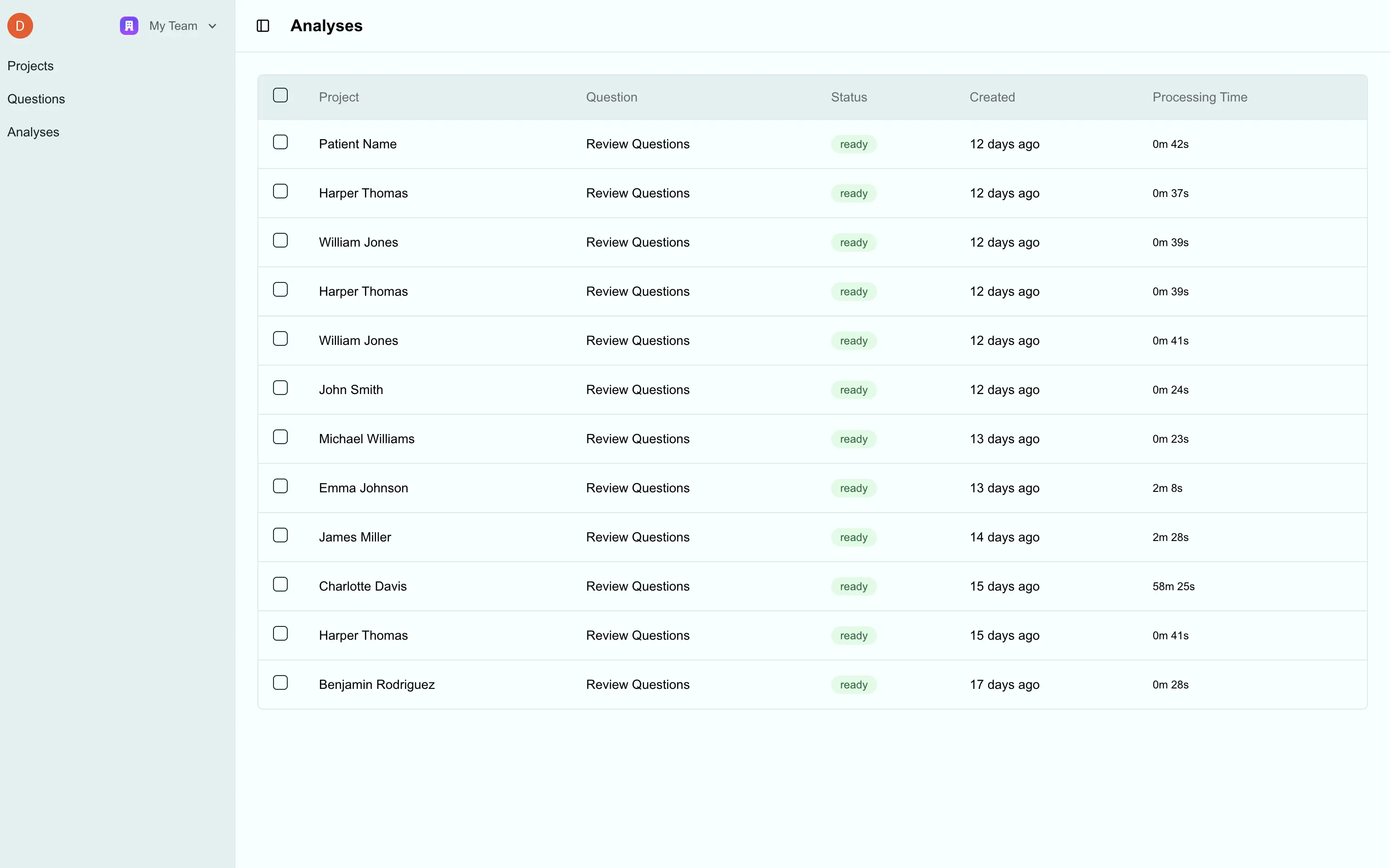 AI Medical Records Analyzer - Screenshot 4