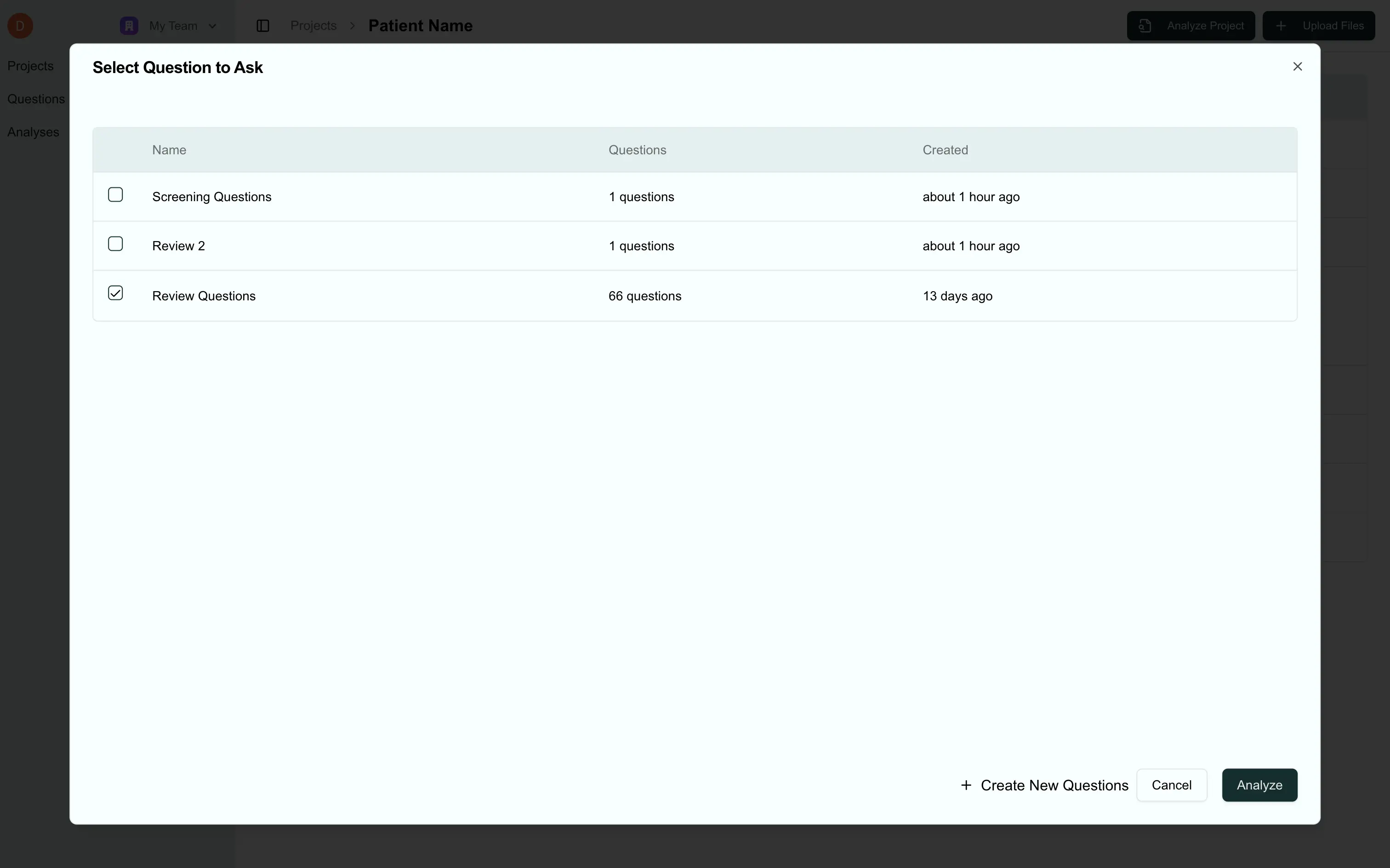 AI Medical Records Analyzer - Screenshot 2