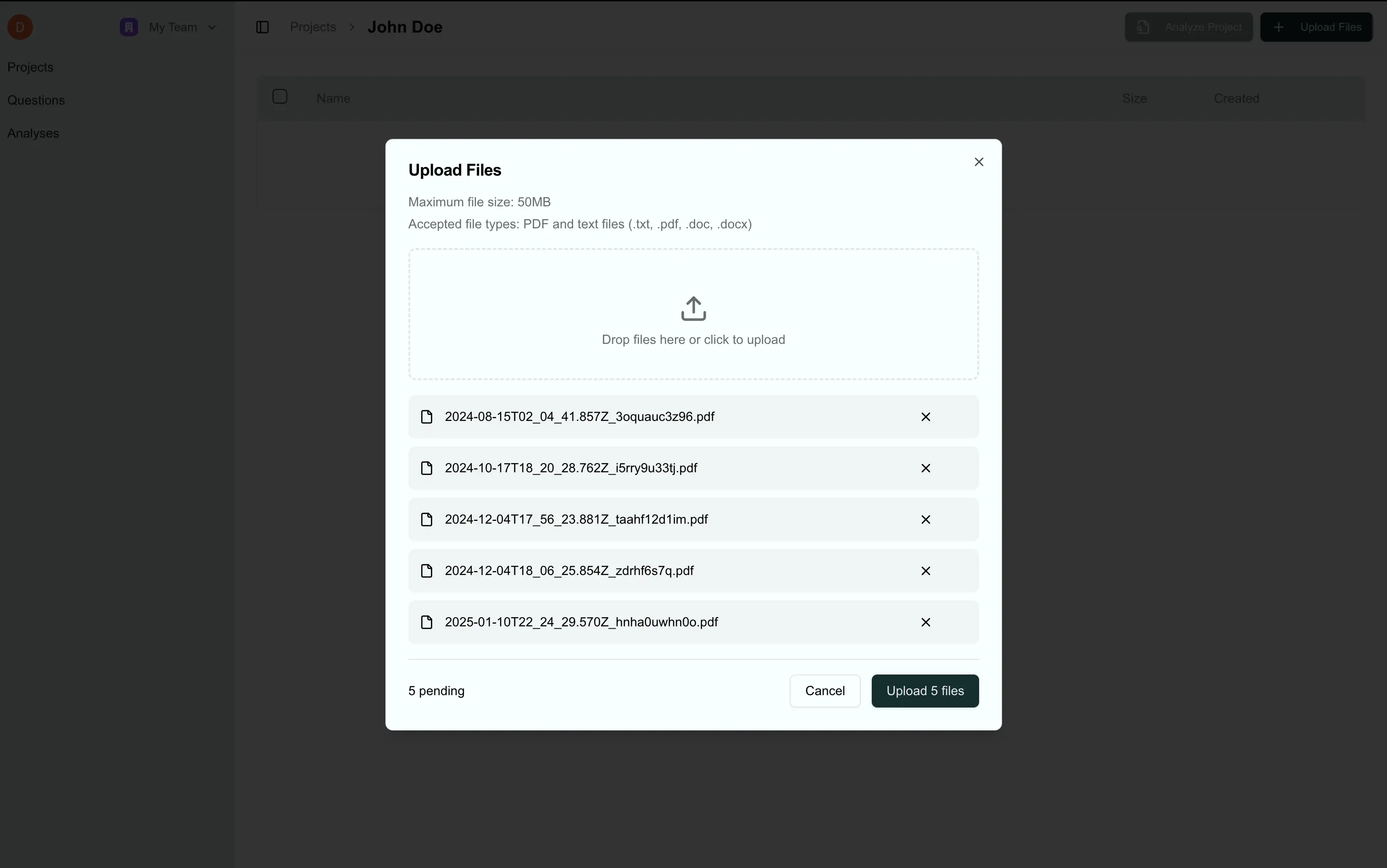 AI Medical Records Analyzer - Screenshot 1