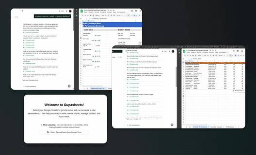 AI Google Sheets Agent