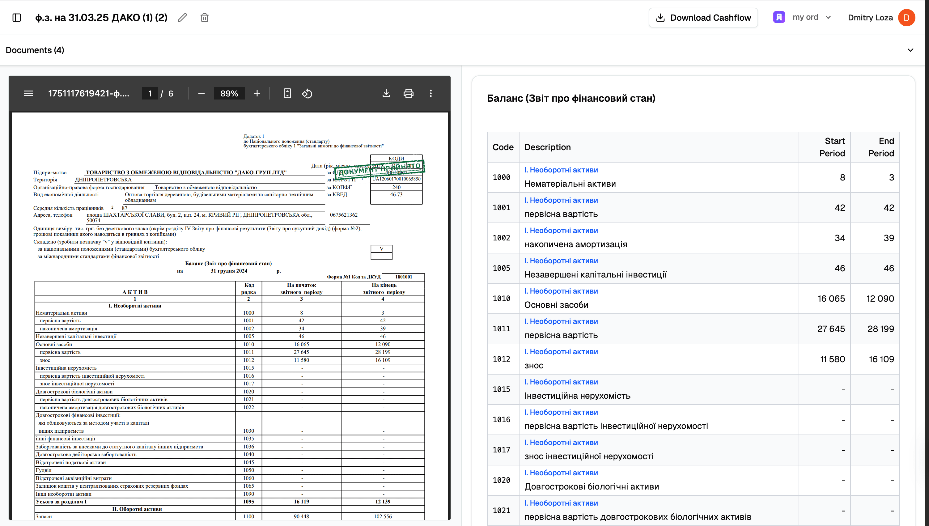 AI Financial Analysis Tool