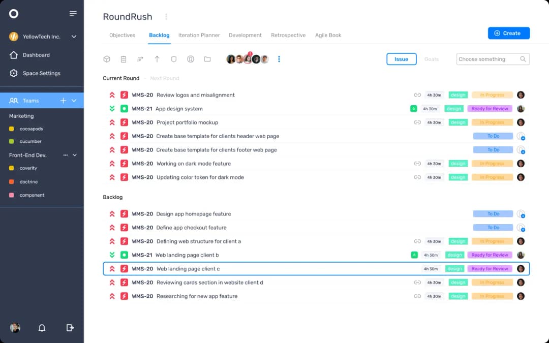 Agile Workflow Management Platform