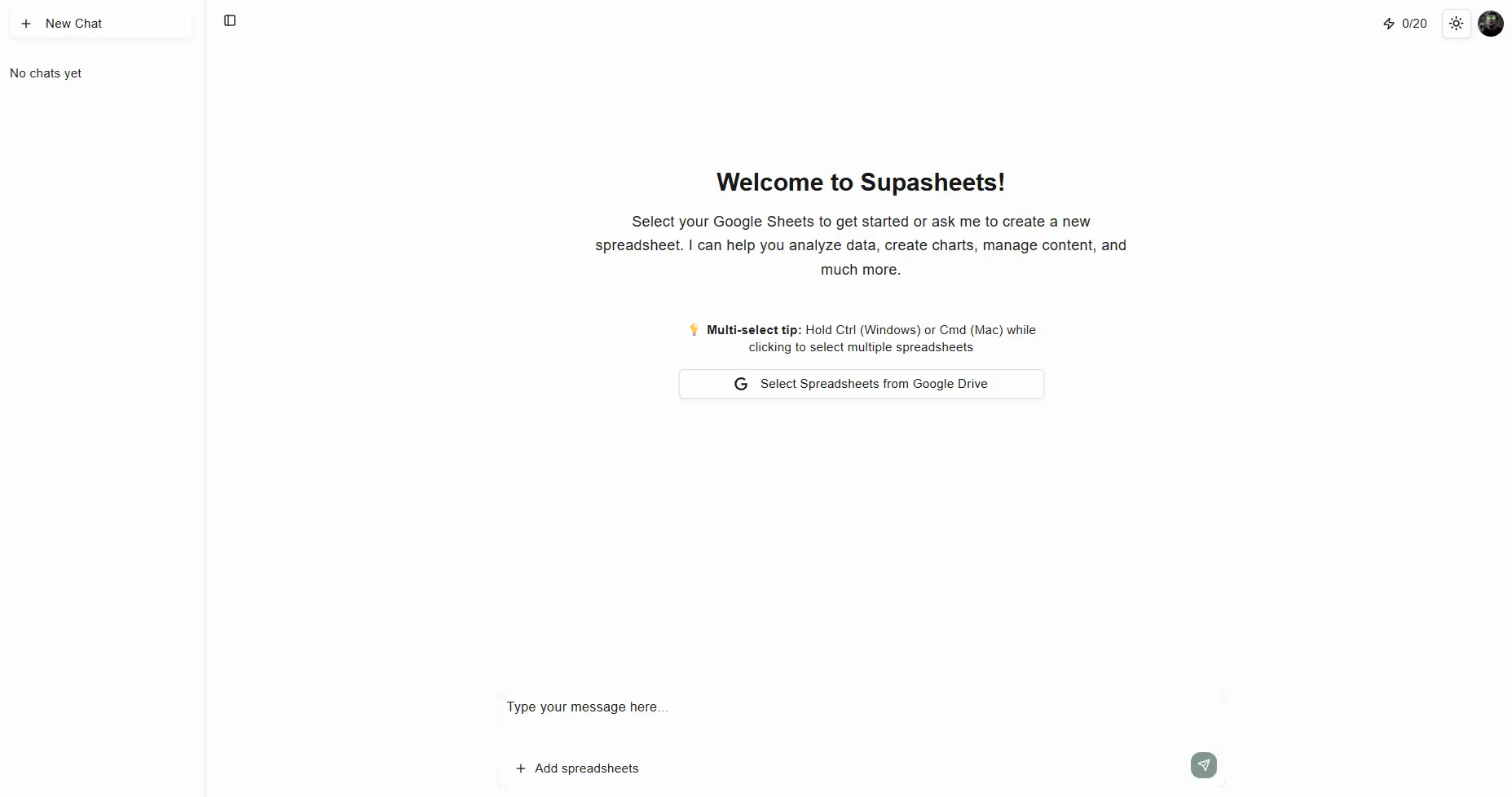AI Google Sheets Agent - Screenshot 2