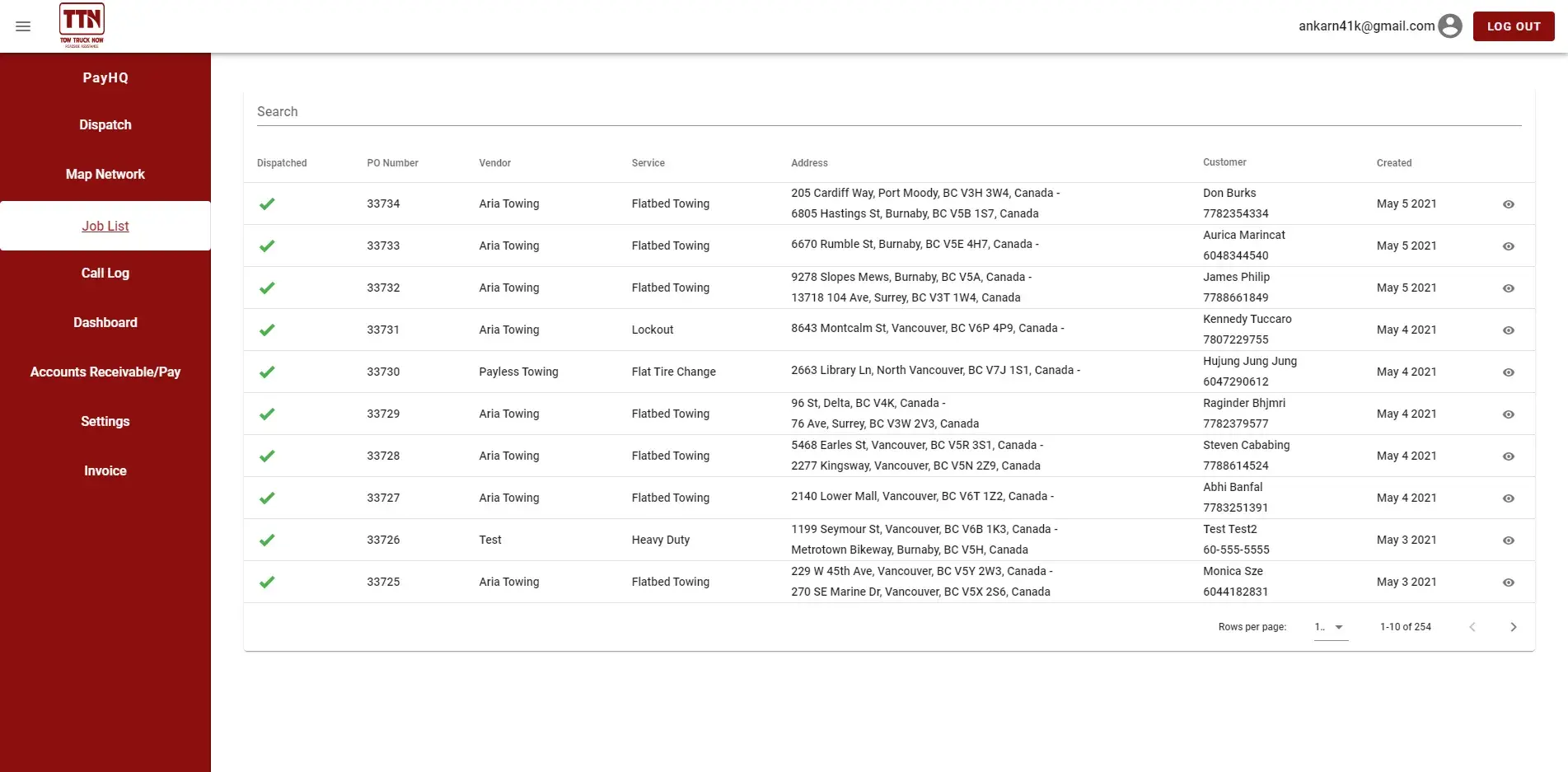 AI-Powered Roadside Dispatch System - Screenshot 2