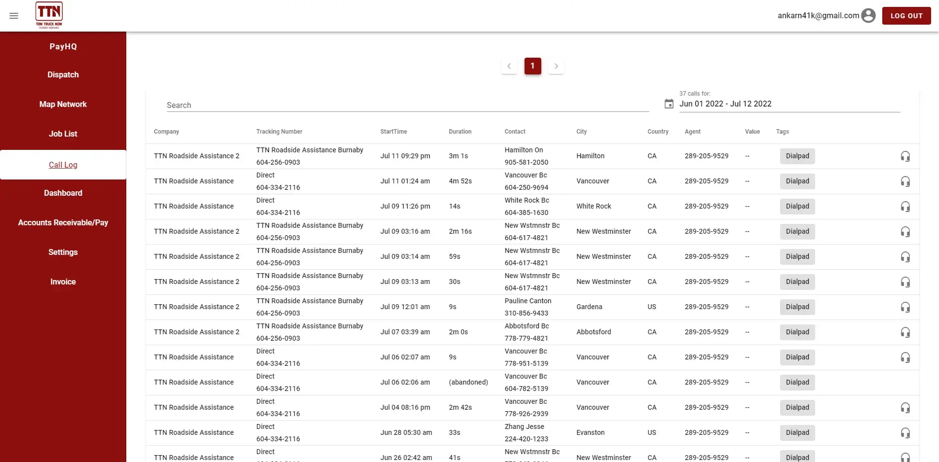 AI-Powered Roadside Dispatch System - Screenshot 3