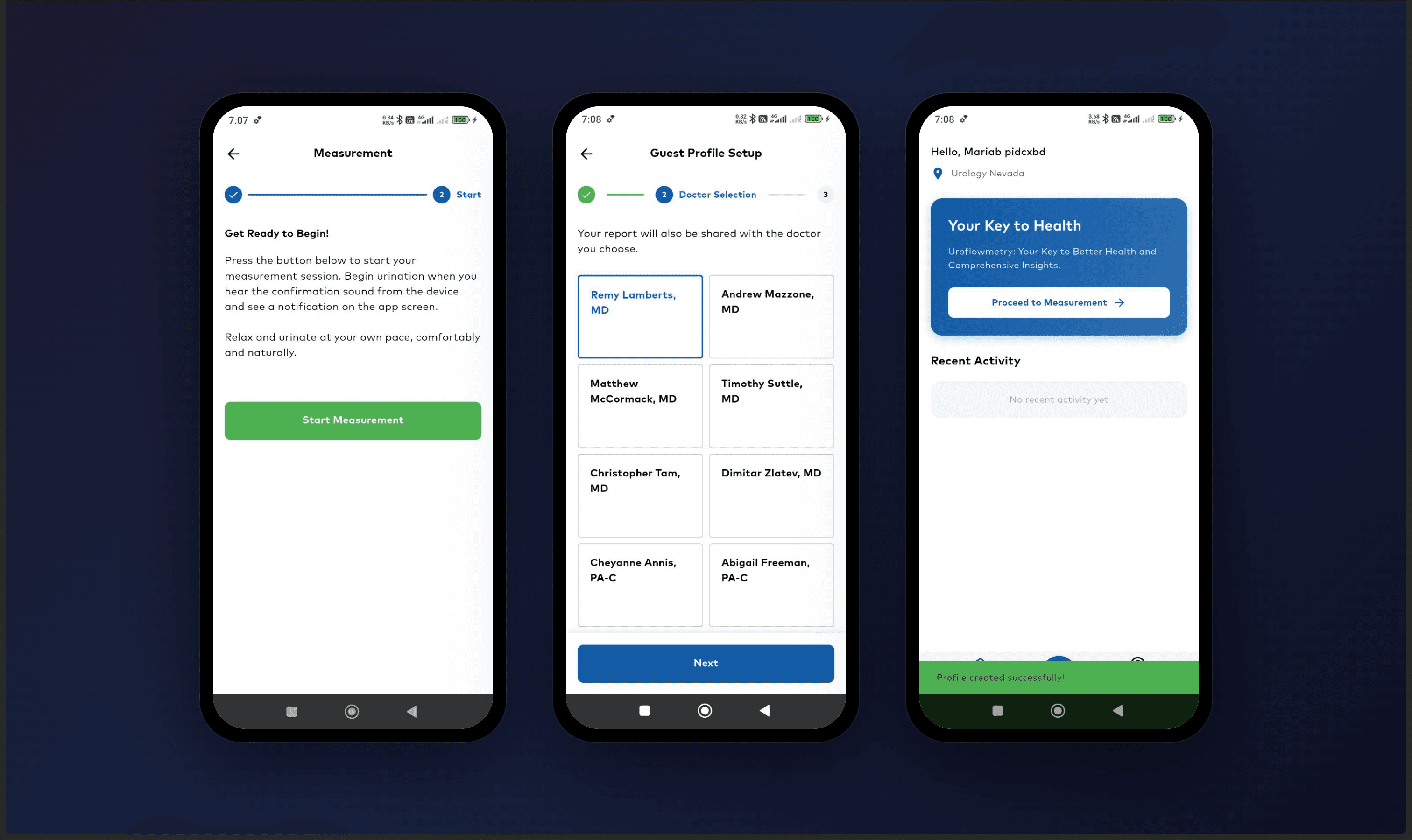 Remote Patient Monitoring for Urology - Screenshot 3