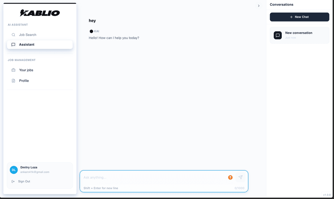 AI-Powered Job Matching Platform